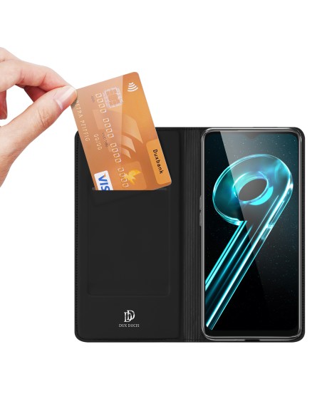 „Dux Ducis Skin Pro“ dėklas, skirtas „Realme 10 5G“ / „Realme 9i 5G“, atverčiamas dangtelis kortelės piniginės stovas, j... „Dux Ducis Skin Pro“ dėklas, skirtas „Realme 10 5G“ / „Realme 9i 5G“, atverčiamas dangtelis kortelės piniginės stovas, j...