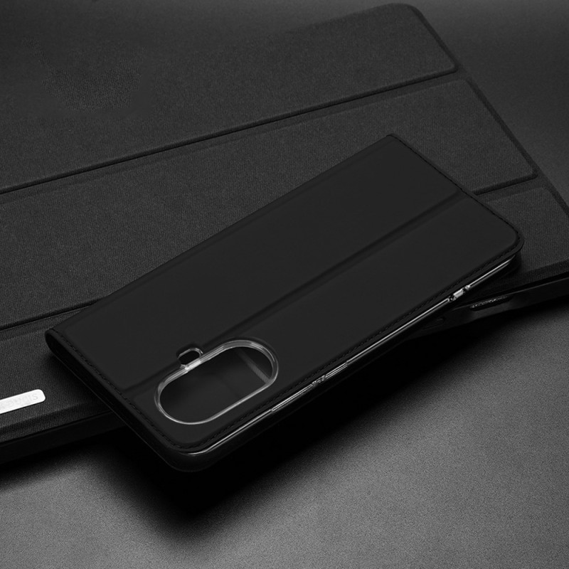 „Dux Ducis Skin Pro“ dėklas, skirtas „Realme 10 5G“ / „Realme 9i 5G“, atverčiamas dangtelis kortelės piniginės stovas, j...