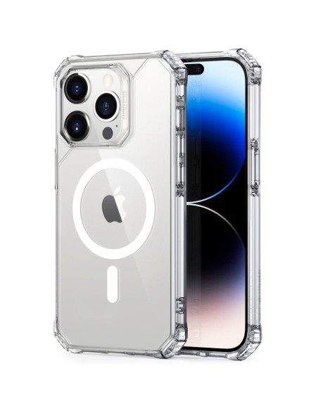 ESR Air Armor Halolock MagSafe dėklas iPhone 14 Pro - skaidrus