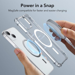 ESR Air Armor Halolock MagSafe dėklas iPhone 14 Pro - skaidrus
