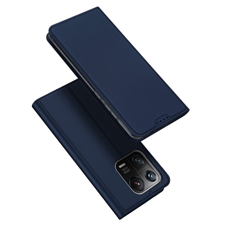 Dux Ducis Skin Pro dėklas Xiaomi 13 Pro dangtelis su atvartu kortelės piniginės stovas mėlynas Dux Ducis Skin Pro dėklas Xiaomi 13 Pro dangtelis su atvartu kortelės piniginės stovas mėlynas