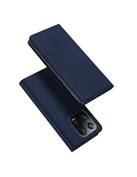 Dux Ducis Skin Pro dėklas Xiaomi 13 Pro dangtelis su atvartu kortelės piniginės stovas mėlynas Dux Ducis Skin Pro dėklas Xiaomi 13 Pro dangtelis su atvartu kortelės piniginės stovas mėlynas