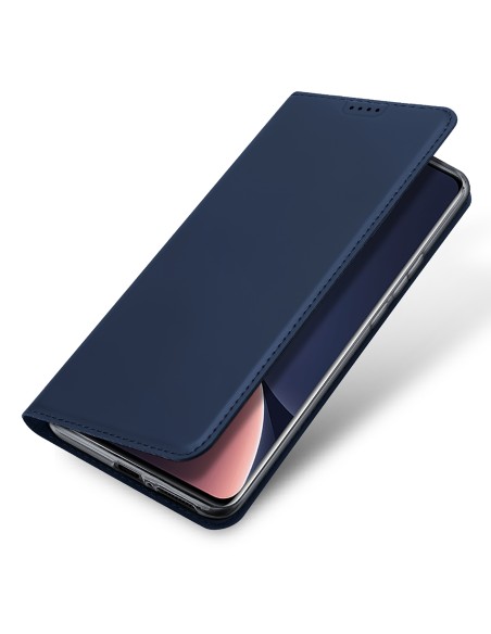 Dux Ducis Skin Pro dėklas Xiaomi 13 Pro dangtelis su atvartu kortelės piniginės stovas mėlynas Dux Ducis Skin Pro dėklas Xiaomi 13 Pro dangtelis su atvartu kortelės piniginės stovas mėlynas