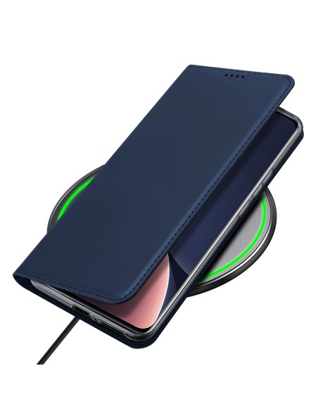 Dux Ducis Skin Pro dėklas Xiaomi 13 Pro dangtelis su atvartu kortelės piniginės stovas mėlynas Dux Ducis Skin Pro dėklas Xiaomi 13 Pro dangtelis su atvartu kortelės piniginės stovas mėlynas