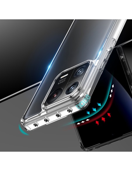 „Dux Ducis Clin“ dėklas „Xiaomi 13 Pro“ šarvuotas dangtelis, galinis korpusas, skaidrus „Dux Ducis Clin“ dėklas „Xiaomi 13 Pro“ šarvuotas dangtelis, galinis korpusas, skaidrus