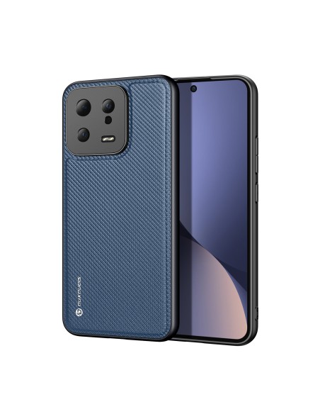 Dux Ducis Fino dėklas Xiaomi 13, dangtelis su silikoniniu rėmeliu, mėlynas Dux Ducis Fino dėklas Xiaomi 13, dangtelis su silikoniniu rėmeliu, mėlynas