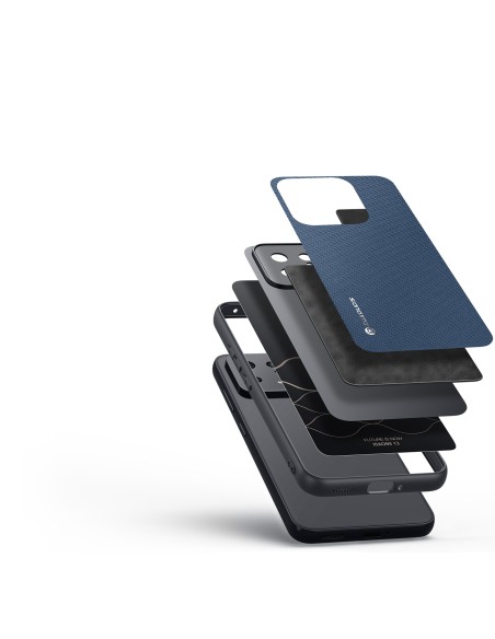 Dux Ducis Fino dėklas Xiaomi 13, dangtelis su silikoniniu rėmeliu, mėlynas Dux Ducis Fino dėklas Xiaomi 13, dangtelis su silikoniniu rėmeliu, mėlynas
