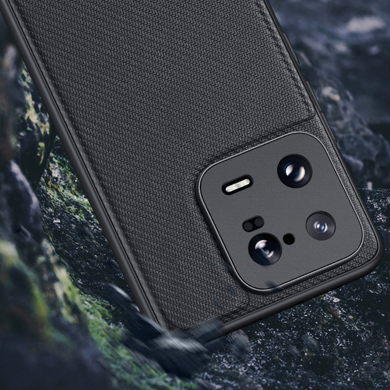 Dux Ducis Fino dėklas skirtas Xiaomi 13 Pro, dangtelis su silikoniniu rėmeliu, mėlynas