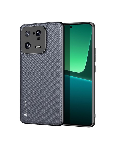 Dux Ducis Fino dėklas skirtas Xiaomi 13 Pro, dangtelis su silikoniniu rėmeliu, pilkas Dux Ducis Fino dėklas skirtas Xiaomi 13 Pro, dangtelis su silikoniniu rėmeliu, pilkas