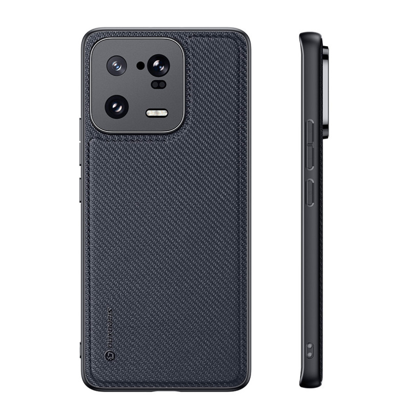 Dux Ducis Fino dėklas skirtas Xiaomi 13 Pro, dangtelis su silikoniniu rėmeliu, pilkas