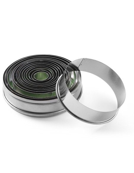 Pjovimo forma sklandžiai apvali sausainiams sk. 19–112 mm Hendi 673416 Pjovimo forma sklandžiai apvali sausainiams sk. 19–112 mm Hendi 673416