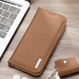 Dux Ducis Hivo dėklas, skirtas Samsung Galaxy S23+ dangtelis su atvartu piniginės stovu RFID blokuojantis juodas