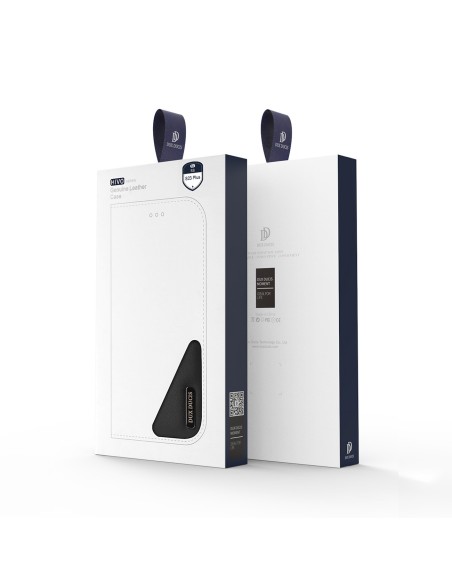 Dux Ducis Hivo dėklas, skirtas Samsung Galaxy S23+ dangtelis su atvartu piniginės stovu RFID blokuojantis raudonas Dux Ducis Hivo dėklas, skirtas Samsung Galaxy S23+ dangtelis su atvartu piniginės stovu RFID blokuojantis raudonas
