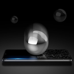 Dux Ducis 10D grūdintas stiklas Nokia X30 9H grūdintas stiklas juodu rėmeliu