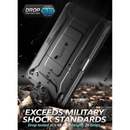 Supcase Unicorn Beetle Pro dėklas, skirtas iPad 10.9& 39 & 39 2022 – juodas