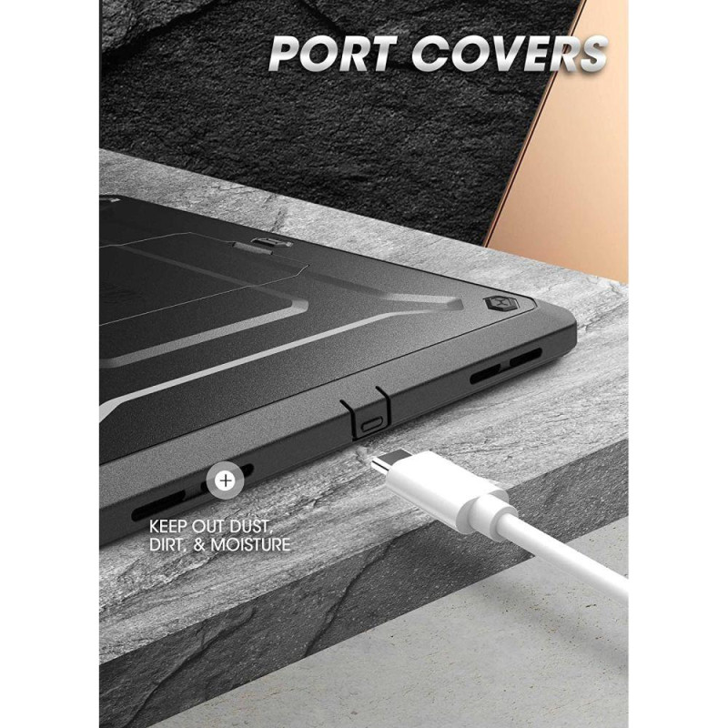 Supcase Unicorn Beetle Pro dėklas, skirtas iPad 10.9& 39 & 39 2022 – juodas
