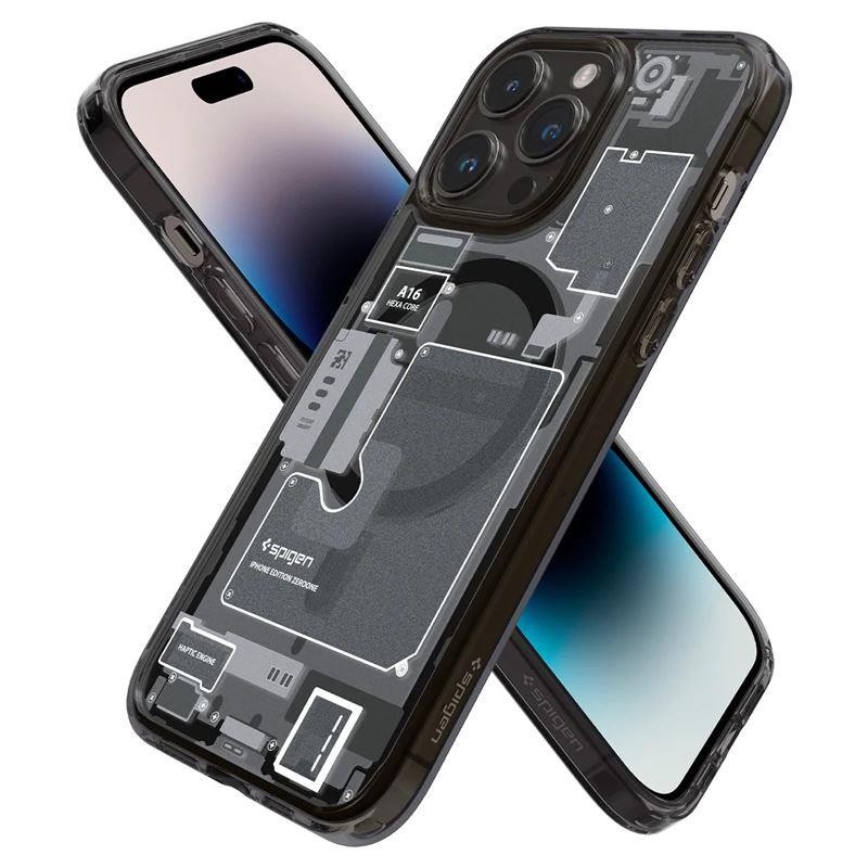 „Spigen Ultra Hybrid Mag“ dėklas su „MagSafe“, skirtas „iPhone 14 Pro Max“ – tamsiai pilka (nulis vieno rašto) „Spigen Ultra Hybrid Mag“ dėklas su „MagSafe“, skirtas „iPhone 14 Pro Max“ – tamsiai pilka (nulis vieno rašto)