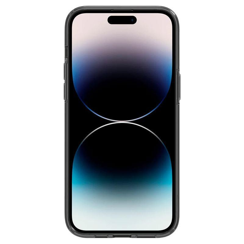 „Spigen Ultra Hybrid Mag“ dėklas su „MagSafe“, skirtas „iPhone 14 Pro Max“ – tamsiai pilka (nulis vieno rašto)