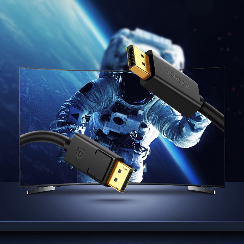 Ugreen DP102 DisplayPort - DisplayPort kabelis 3m 60 Hz - juodas