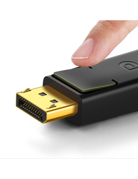 Ugreen DP102 DisplayPort - DisplayPort kabelis 3m 60 Hz - juodas Ugreen DP102 DisplayPort - DisplayPort kabelis 3m 60 Hz - juodas