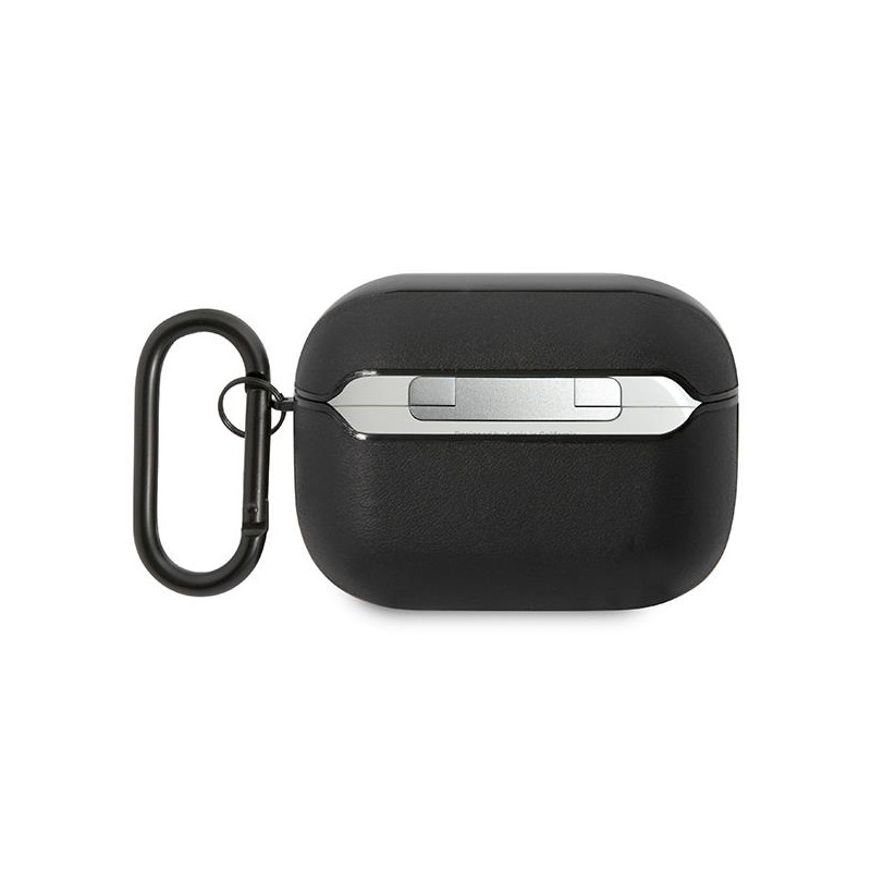AMG Leather Big Logo dėklas, skirtas AirPods Pro - juodas