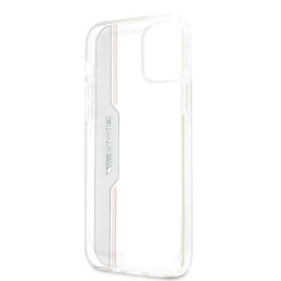 AMG Electroplate Vertikalus dėklas iPhone 12 / iPhone 12 Pro - skaidrus