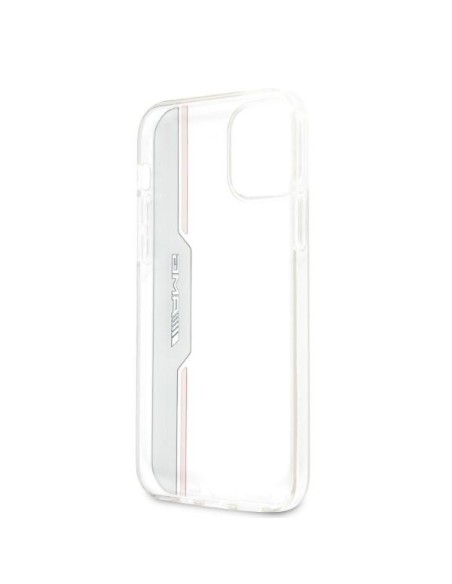 AMG Electroplate Vertikalus dėklas iPhone 12 / iPhone 12 Pro - skaidrus AMG Electroplate Vertikalus dėklas iPhone 12 / iPhone 12 Pro - skaidrus