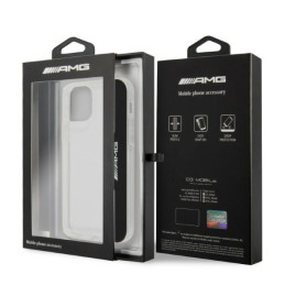 AMG Electroplate Vertikalus dėklas iPhone 12 / iPhone 12 Pro - skaidrus