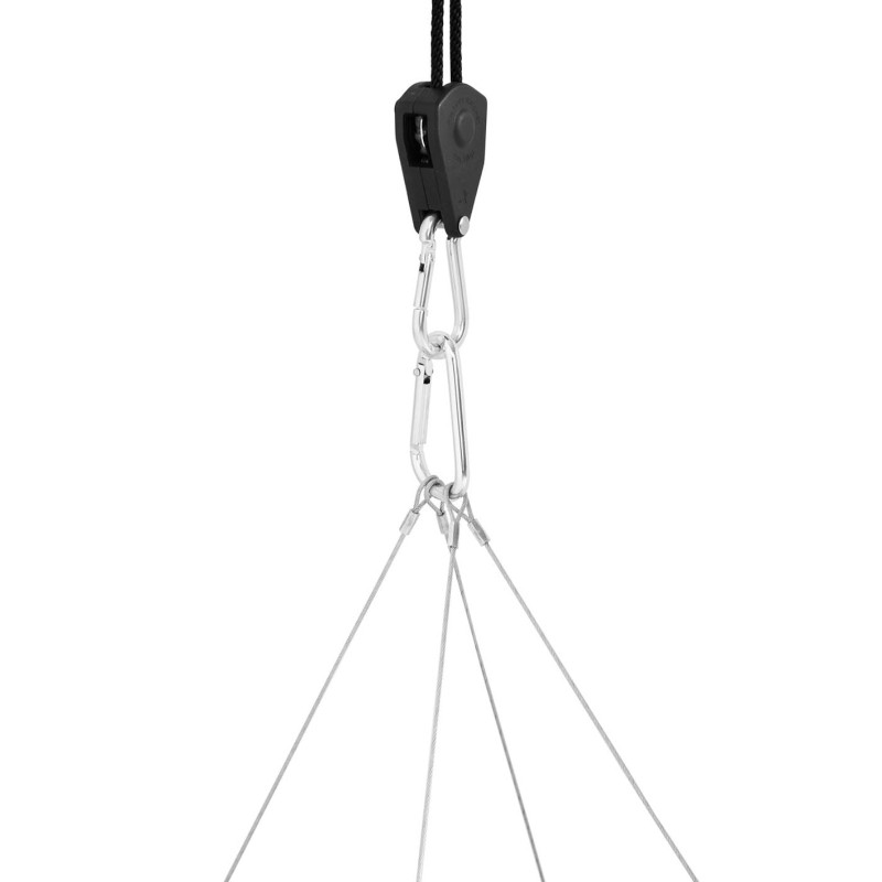 Augalų augimo lempa viso spektro 30 x 24 cm 234 LED 110 W sidabrinė