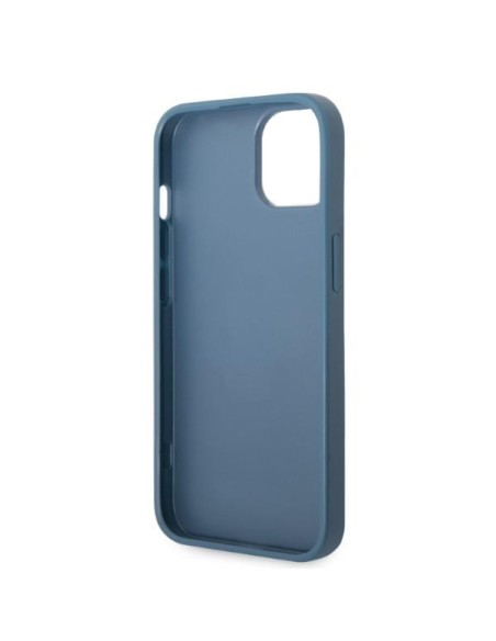 Guess 4G Triangle Logo Cardslot dėklas, skirtas iPhone 13 - mėlynas Guess 4G Triangle Logo Cardslot dėklas, skirtas iPhone 13 - mėlynas