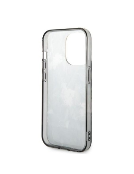 Guess Jungle Collection dėklas iPhone 14 Pro - žalias