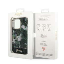 Guess Jungle Collection dėklas, skirtas iPhone 14 Pro Max - žalias