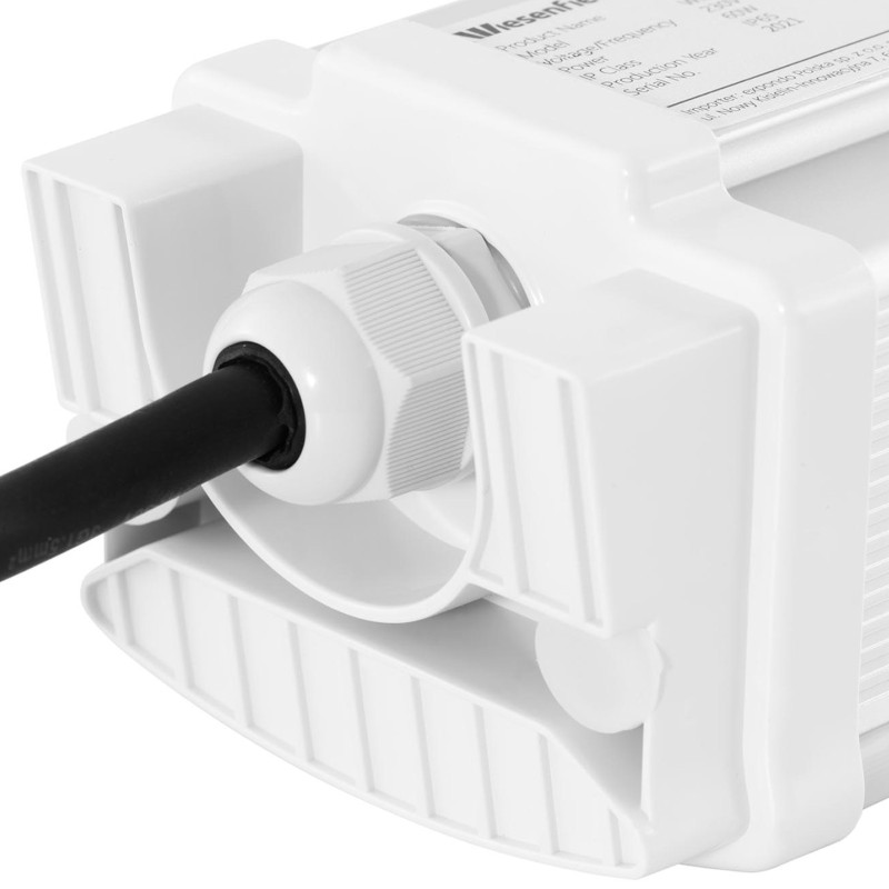 Lempos šviestuvas LED vandeniui atsparus hermetiškas sandėliavimui rūsyje IP65 4400 lm 90 cm 40 W
