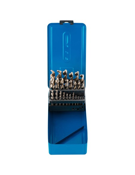 HSS-Co metalo kobalto grąžtų rinkinys Skm. 1-13mm - 25 vnt. HSS-Co metalo kobalto grąžtų rinkinys Skm. 1-13mm - 25 vnt.