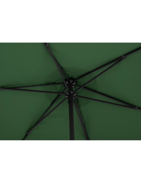 Apvalus terasos skėtis sk. 270cm žalias Apvalus terasos skėtis sk. 270cm žalias