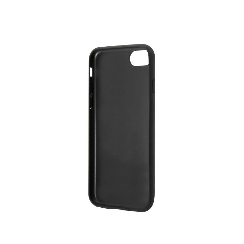 Karl Lagerfeld Saffiano Karl&Choupette galvos dėklas iPhone 7 / 8 / SE 2020 / SE 2022 - juodas