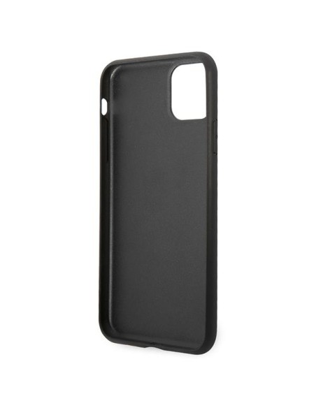 Karl Lagerfeld Saffiano Karl&Choupette Head dėklas, skirtas iPhone 11 Pro Max - juodas Karl Lagerfeld Saffiano Karl&Choupette Head dėklas, skirtas iPhone 11 Pro Max - juodas