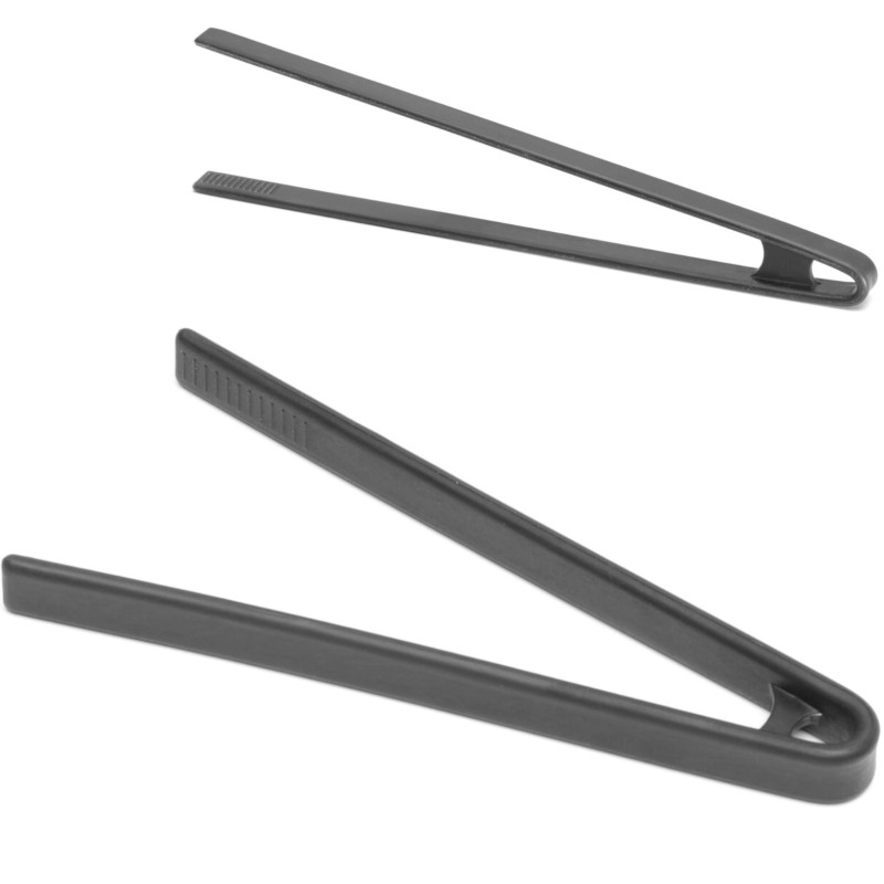 Silikoninis virtuvės pincetas 170 mm juodas - Hendi 171332