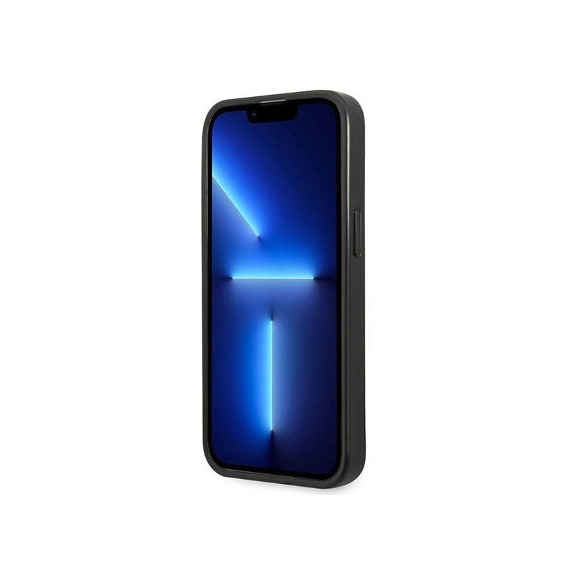 Karl Lagerfeld Flower Ikonik Karl dėklas iPhone 13 Pro / iPhone 13 - pilkas