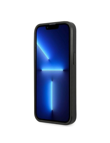 Karl Lagerfeld Flower Ikonik Karl dėklas iPhone 13 Pro / iPhone 13 - pilkas