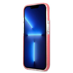 Karl Lagerfeld Choupette Head dėklas, skirtas iPhone 13 Pro / iPhone 13 - fuksija