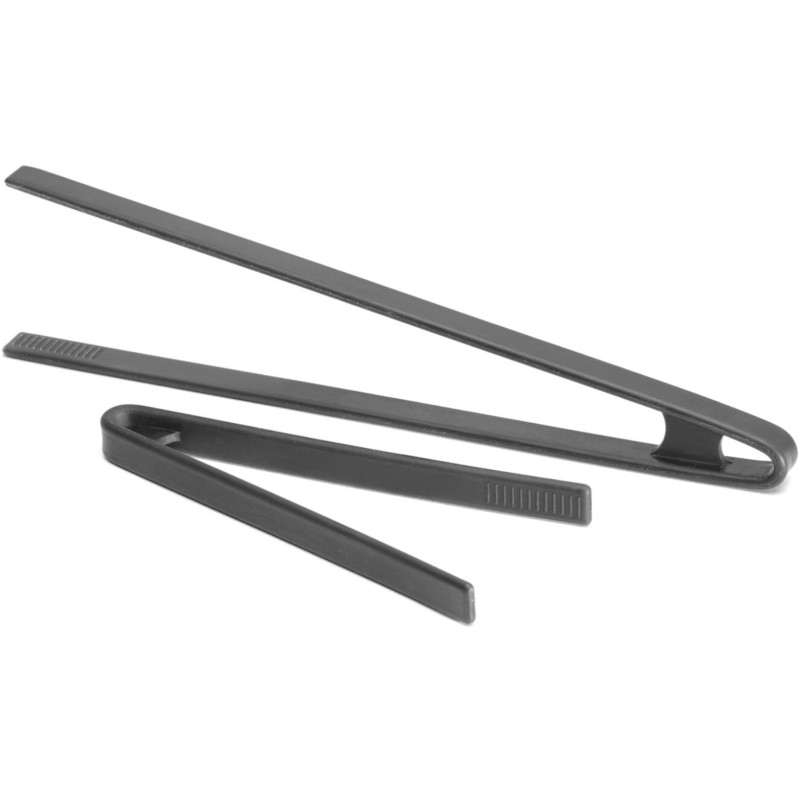 Silikoninis virtuvės pincetas 170 mm juodas - Hendi 171332