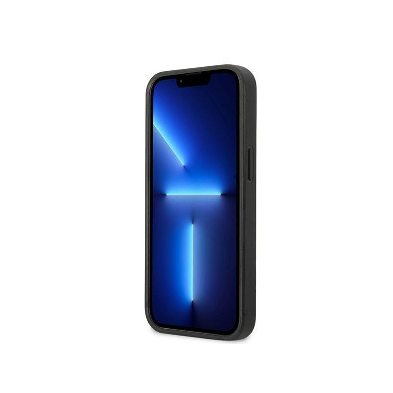 Karl Lagerfeld Flower Ikonik Karl dėklas iPhone 13 - pilkas