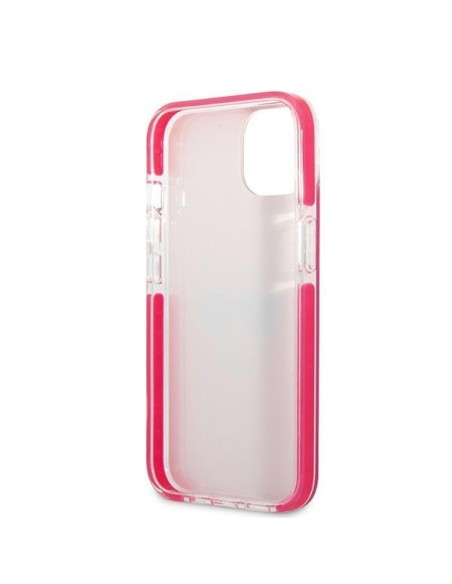 Karl Lagerfeld Choupette Head dėklas iPhone 13 mini - fuksija Karl Lagerfeld Choupette Head dėklas iPhone 13 mini - fuksija