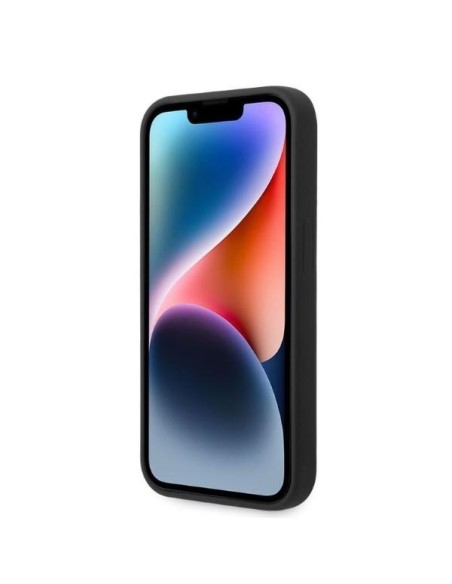 Karl Lagerfeld Silicone Ikonik dėklas iPhone 14 Pro - juodas Karl Lagerfeld Silicone Ikonik dėklas iPhone 14 Pro - juodas