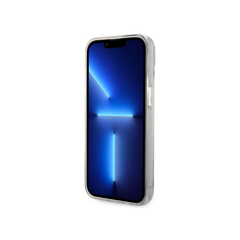 Karl Lagerfeld Ikonik Karl dėklas iPhone 14 Plus - skaidrus