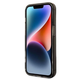 Karl Lagerfeld Ikonik Karl dėklas iPhone 14 Pro Max - juodas