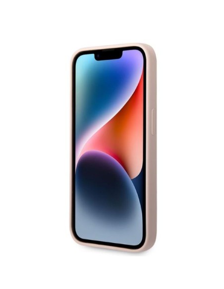 Karl Lagerfeld Silicone Ikonik dėklas iPhone 14 Pro Max - rožinis Karl Lagerfeld Silicone Ikonik dėklas iPhone 14 Pro Max - rožinis