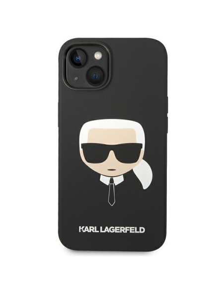 Karl Lagerfeld Silikoninis Karl& 39 s Head MagSafe dėklas iPhone 14 Plus - juodas Karl Lagerfeld Silikoninis Karl& 39 s Head MagSafe dėklas iPhone 14 Plus - juodas