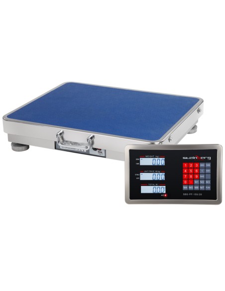 Svorio lagamino platforma belaidis WiFi SBS-PF-A150/20 LCD iki 150kg Svorio lagamino platforma belaidis WiFi SBS-PF-A150/20 LCD iki 150kg